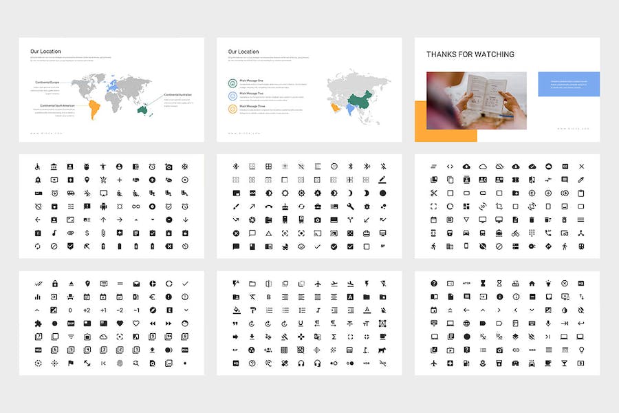 高级年度报告主题Keynote模板 - 顶尖PPT