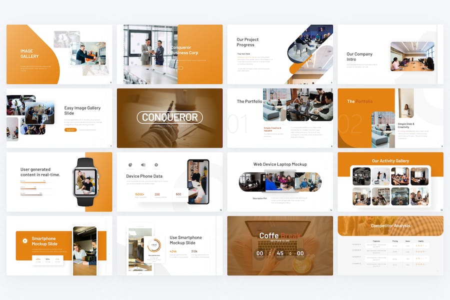 商业资本收购投资PPT模板 - 顶尖PPT