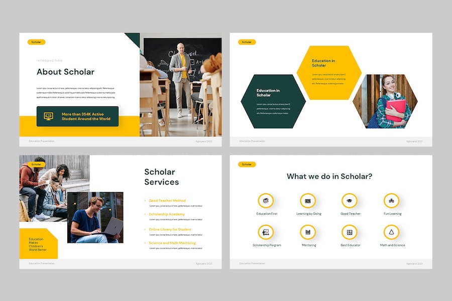 大学教育教学PPT模板 - 顶尖PPT