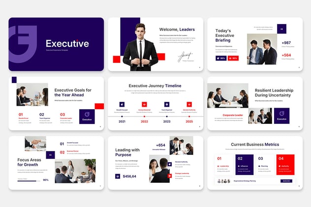 执行摘要PPT精简展示模板 - 顶尖PPT