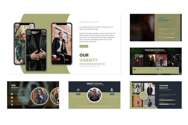 欧美商务风格企业简介keynote模板 - 顶尖PPT