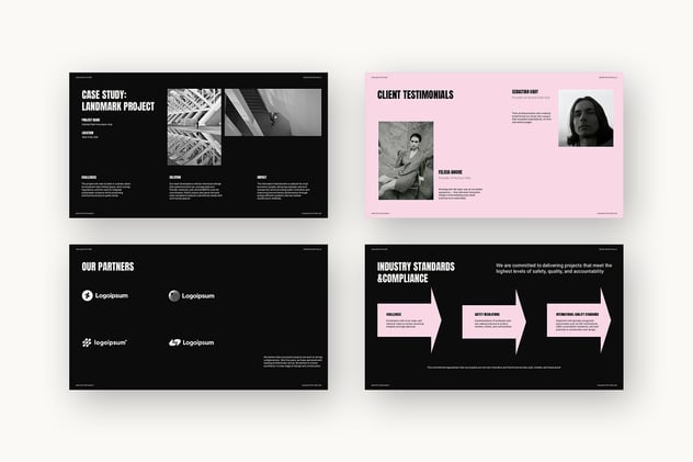 建筑师套件主题创意Keynote模板 - 顶尖PPT