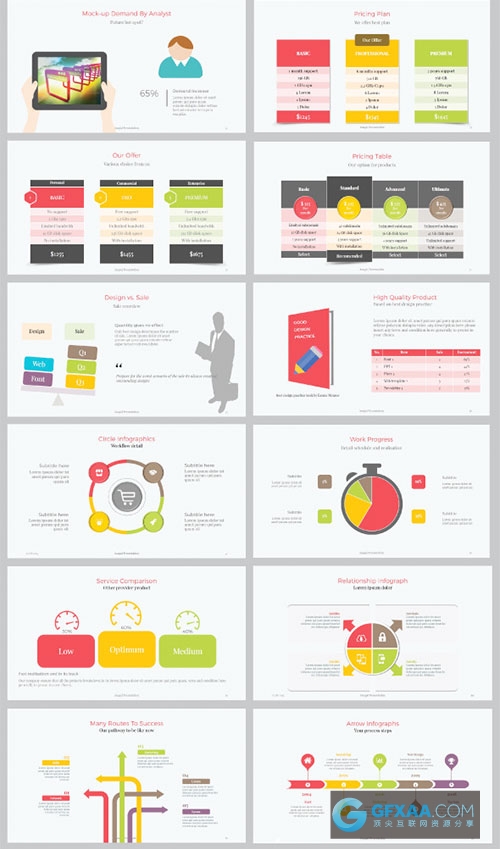 高大上团队企业公司介绍PPT模板 - 顶尖PPT