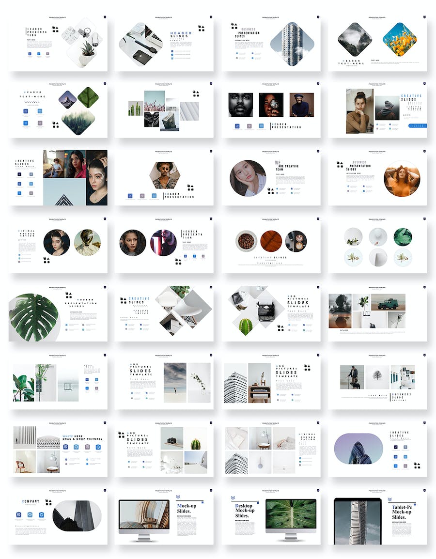 极简设计风格展示演讲方案PPT模板 - 顶尖PPT