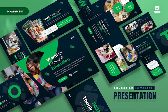 在线教育培训PPT模板 - 顶尖PPT