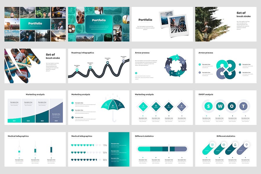 现代化企业解决方案商业计划企业合作项目汇报商务通用PPT模板 - 顶尖PPT