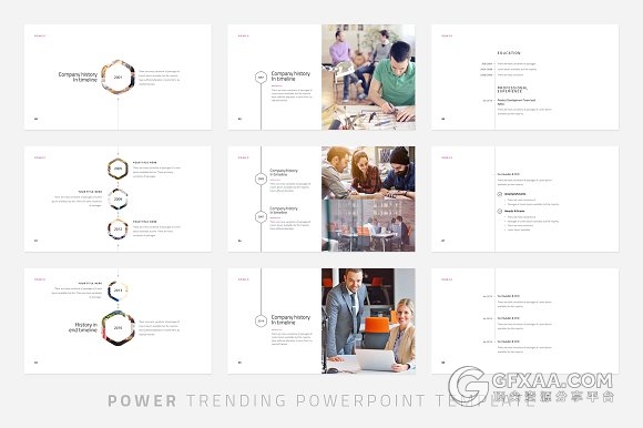 120页极简艺术唯美风格PPT模板 - 顶尖PPT