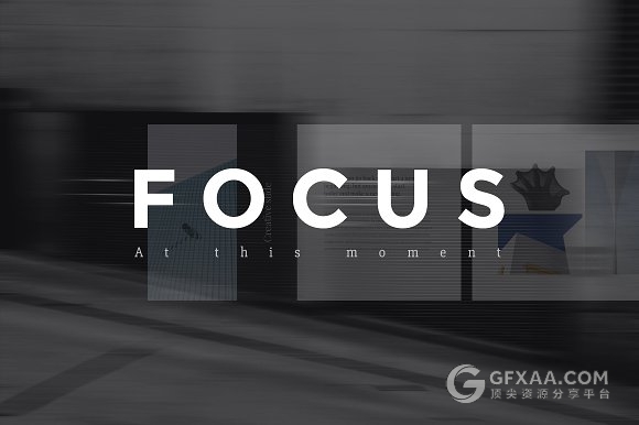 100页极简风格文艺图片展示keynote模板 - 顶尖PPT