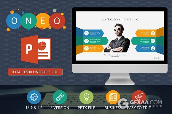 100页商务欧美风格PPT+keynote通用模板 - 顶尖PPT