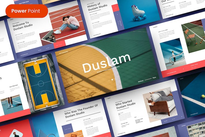 创意商务风格设计展示PPT模板 - 顶尖PPT