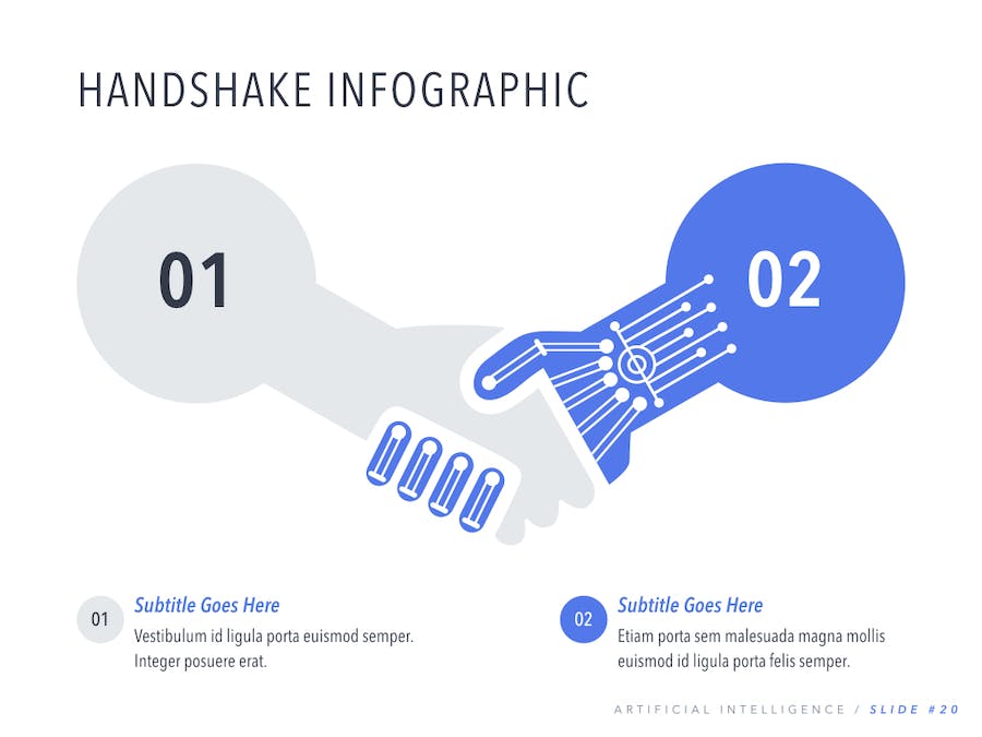 机器人产品展示人工智能创业融资计划书keynote模板 - 顶尖PPT