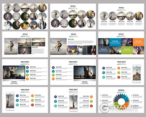50种颜色主题86页商务年终总结PPT模板 - 顶尖PPT