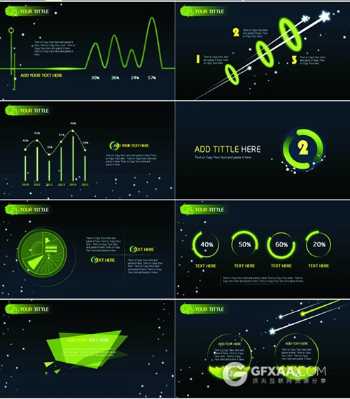 科幻潮流动感实用精美动画PPT模板 - 顶尖PPT