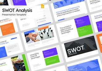 SWOT分析PPT模板 - 顶尖PPT