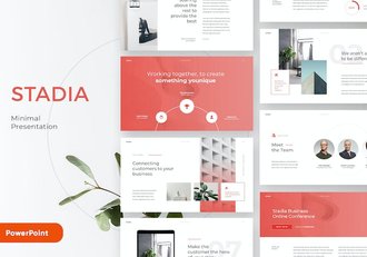 极简风格企业介绍宣传PPT模板 - 顶尖PPT