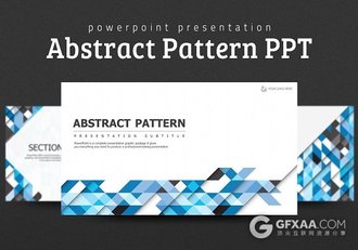创意多边形商务年终总结报告PPT模板 - 顶尖PPT
