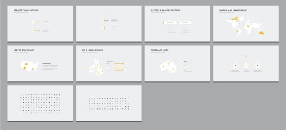 64页简约扁平化新年总结计划PPT模板 - 顶尖PPT