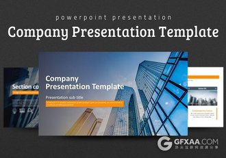 公司简介年终总结报告演讲PPT模板 - 顶尖PPT