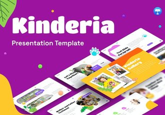 创意儿童启蒙教育keynote模板 - 顶尖PPT