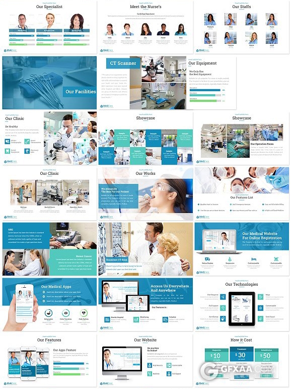 科学实验医学研究生物化学通用PPT模板 - 顶尖PPT