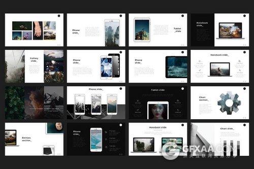 扁平化简约风格PPT通用商务模板 - 顶尖PPT