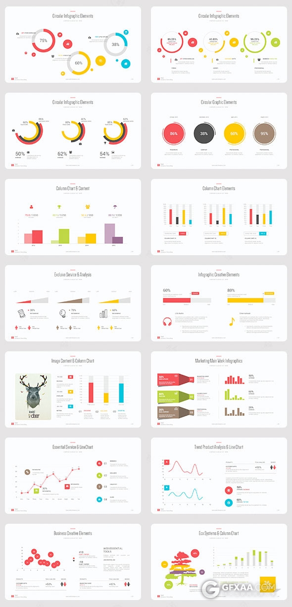 120页精美动画商务年终总结报告通用PPT模板 - 顶尖PPT