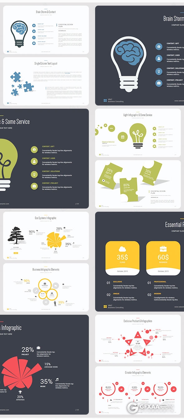 120页精美动画商务年终总结报告通用PPT模板 - 顶尖PPT