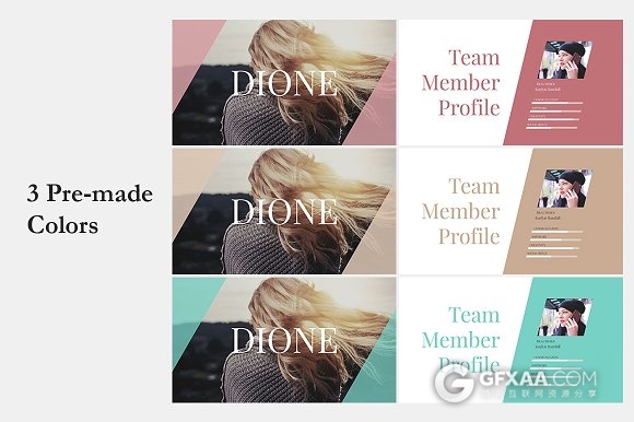 简约时尚杂志风格PPT模板 - 顶尖PPT