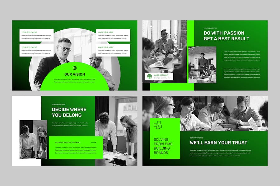 康赛尔商务企业推介路演PPT模板 - 顶尖PPT