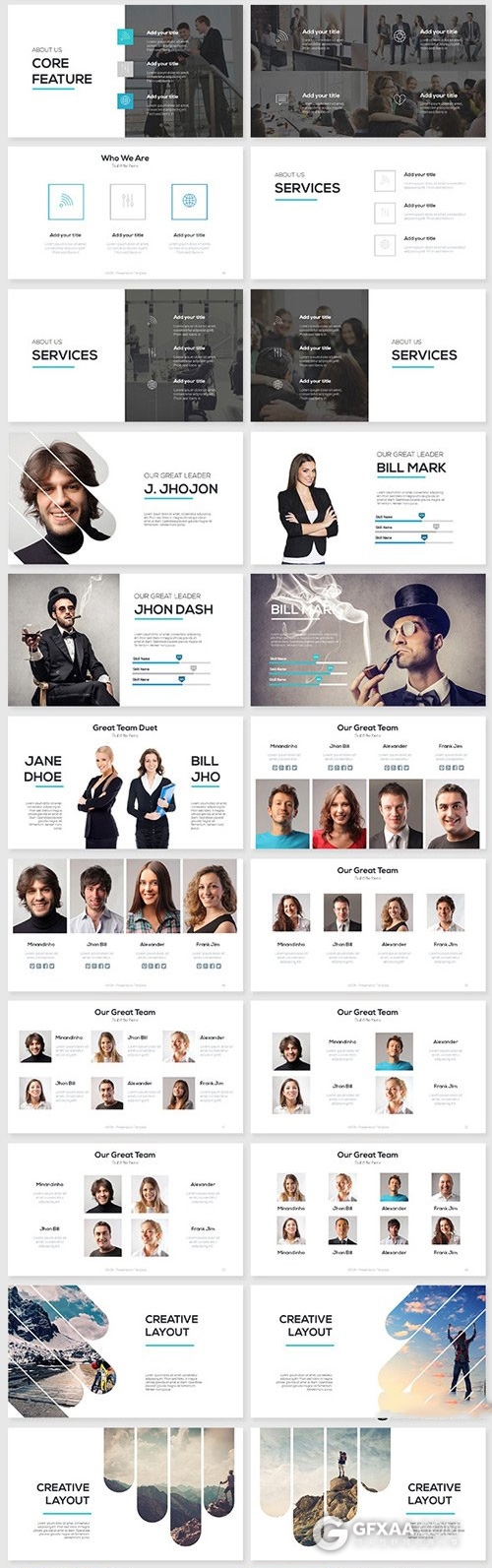 133页简约大气风格PPT模板 - 顶尖PPT