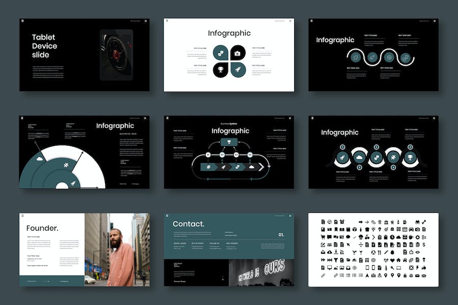 商业品牌策略发展Keynote模板 - 顶尖PPT