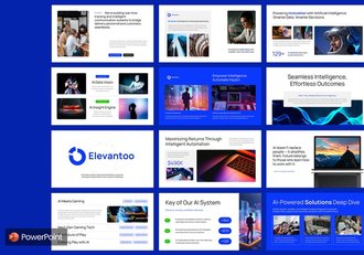 AI人工智能发展技术PPT模板 - 顶尖PPT