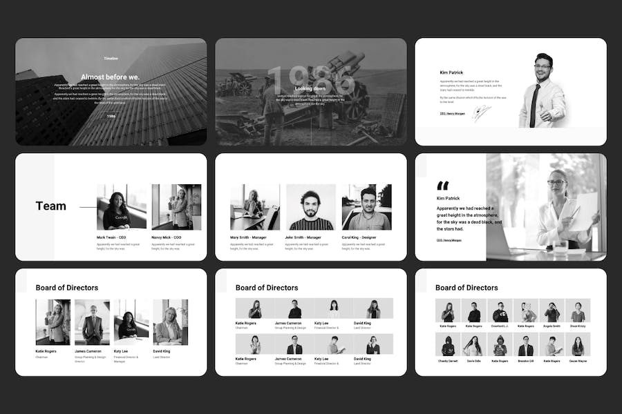 年度报告工作总结汇报PPT模板 - 顶尖PPT