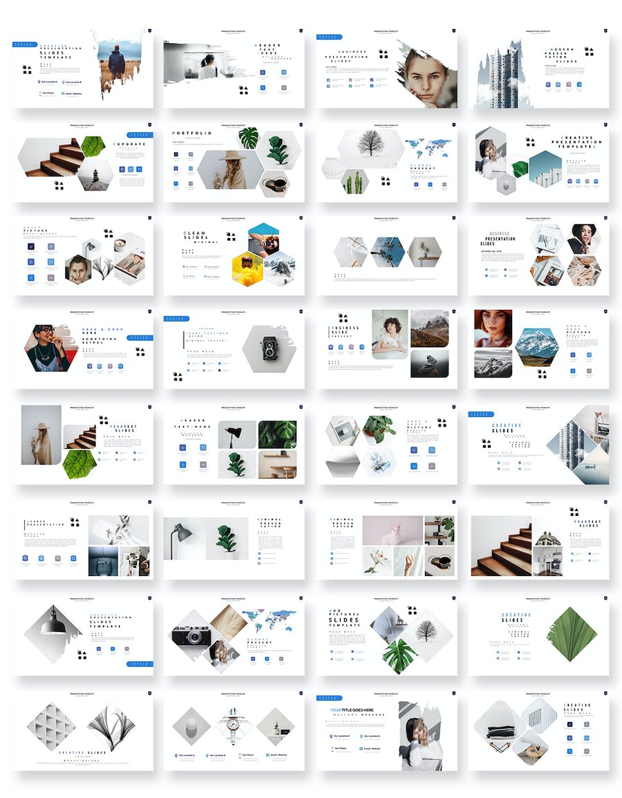 极简设计风格展示演讲方案PPT模板 - 顶尖PPT