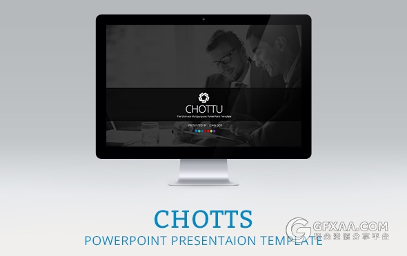 130多页欧美风格商务新年计划PPT模板 - 顶尖PPT