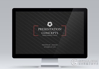 100页扁平化简约商务通用PPT模板 - 顶尖PPT