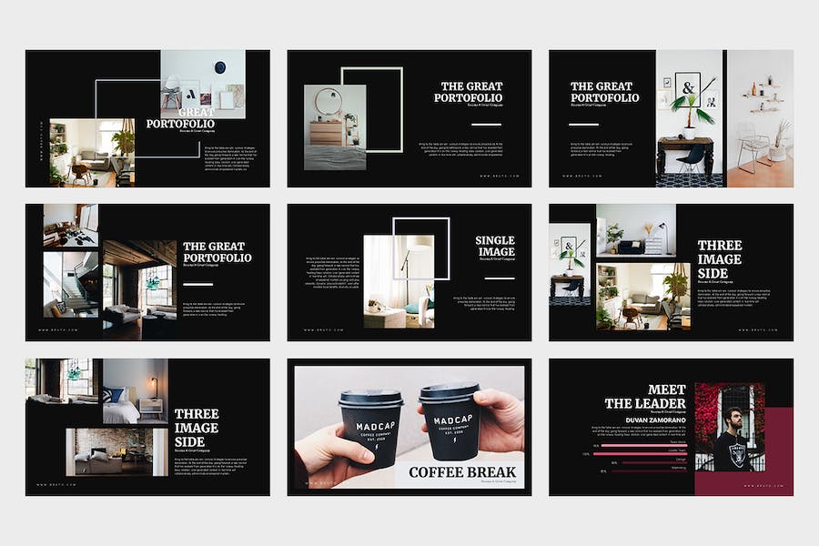 房地产楼盘项目销售推广Keynote模板 - 顶尖PPT