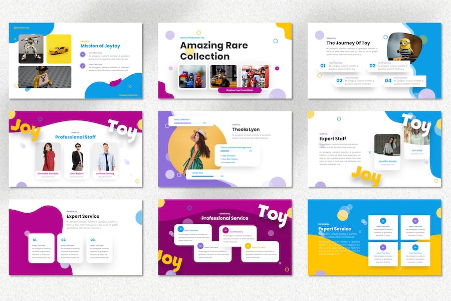 儿童教育培训课程设计Keynote模板 - 顶尖PPT