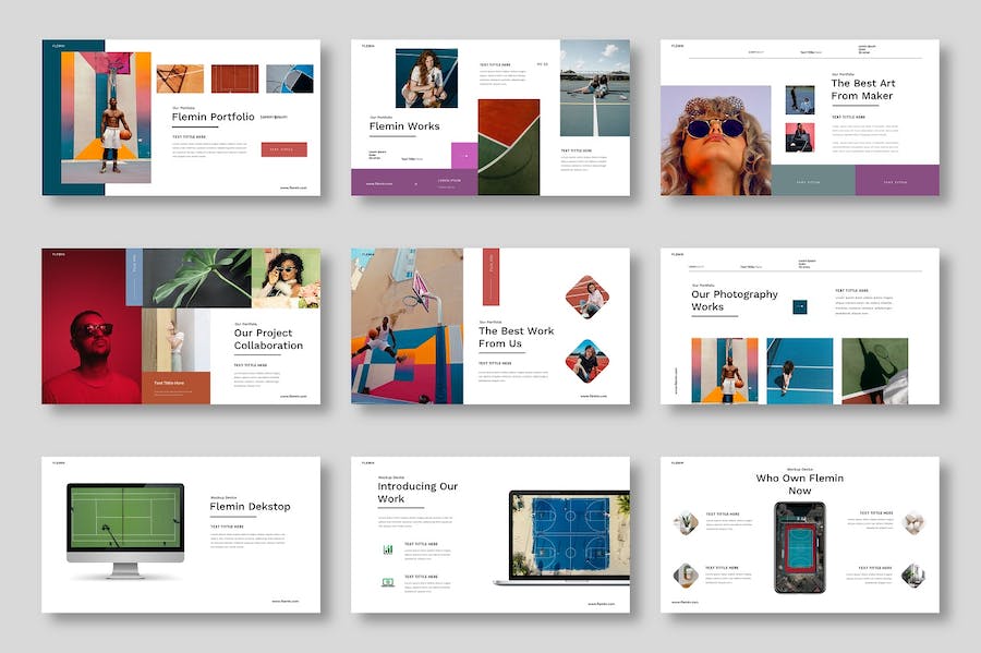 体育运动比赛安排规划keynote模板 - 顶尖PPT