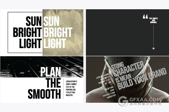 简约时尚杂志摄影风格PPT模板 - 顶尖PPT