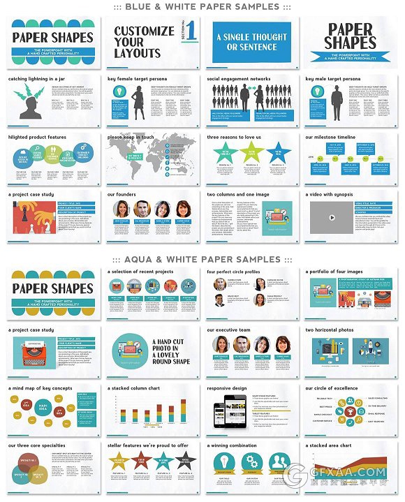 复古牛皮纸做旧文艺风格PPT模板 - 顶尖PPT