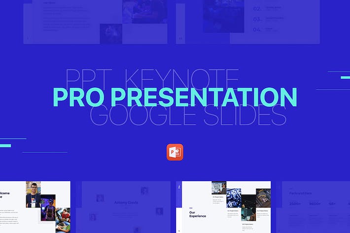 扁平化高端商务商业风格PPT模板 - 顶尖PPT