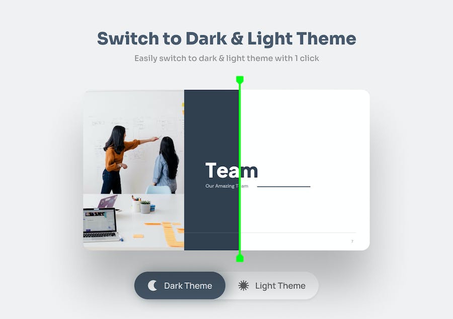 极简设计风格创意展示Keynote模板 - 顶尖PPT