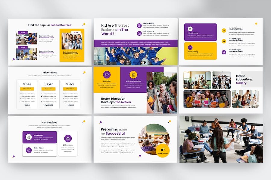 学术内容讲解学习成果展示PPT模板 - 顶尖PPT