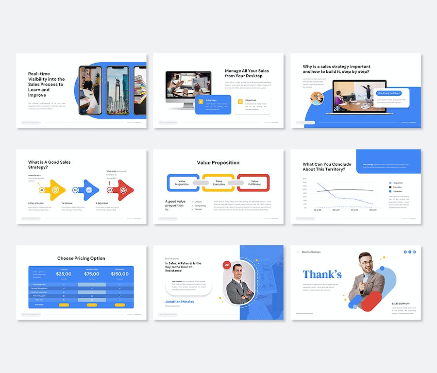 公司团队介绍PPT模板 - 顶尖PPT
