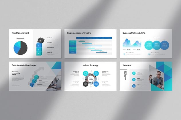 企业商务战略规划设计PPT模板 - 顶尖PPT