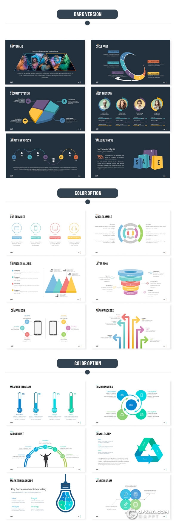 150多页精美动画图形Keynote模板 - 顶尖PPT