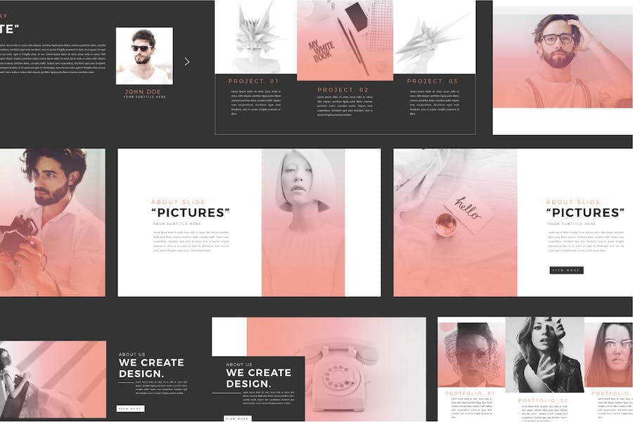 商务企业展示Keynote模板 - 顶尖PPT