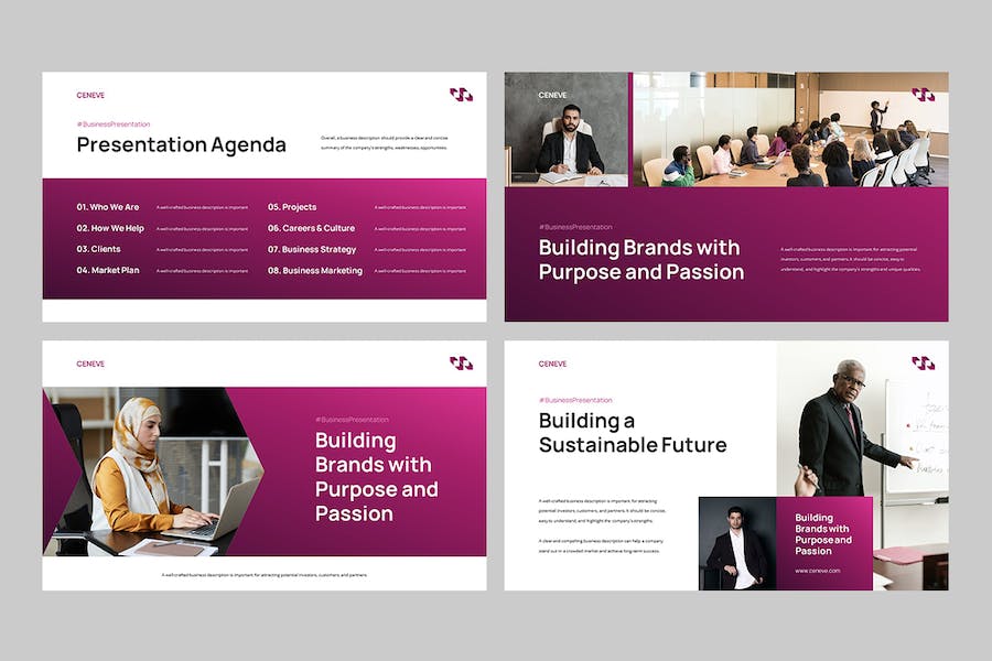 欧美风格商务通用Keynote模板 - 顶尖PPT