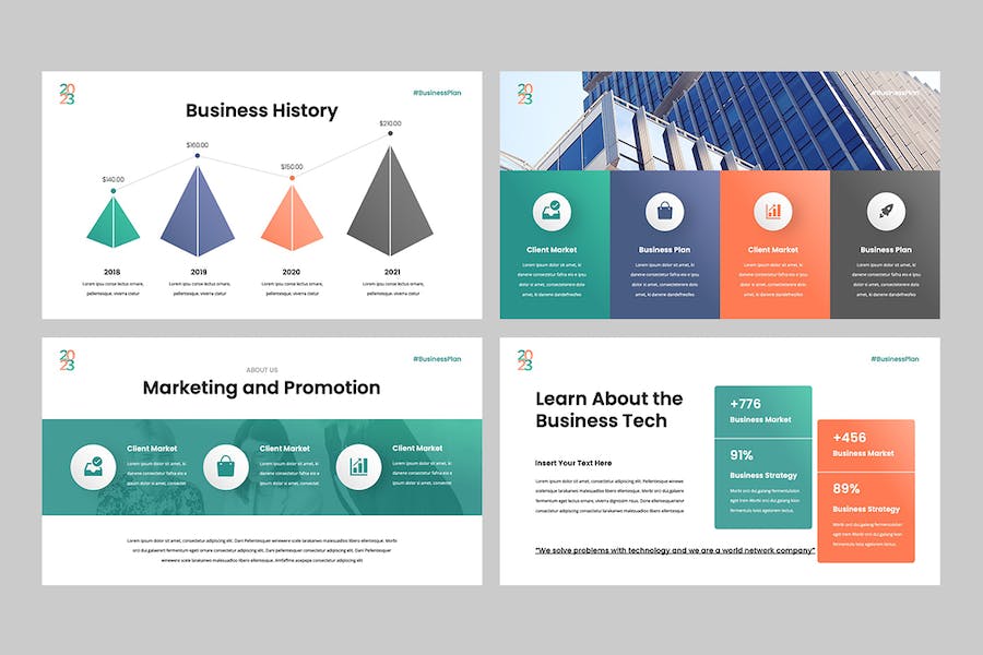 商业计划方案策略展示PPT模板 - 顶尖PPT